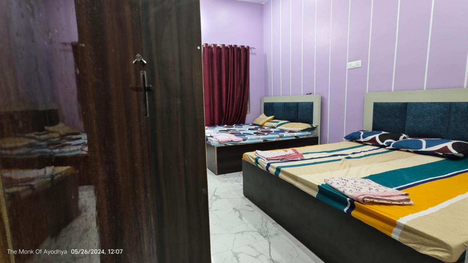 Shree Ayodhya Dham Guest House 300 Meter From Sri Ram Temple Free Pick Up , Drop , Breakfast & Wifi Eksteriør bilde